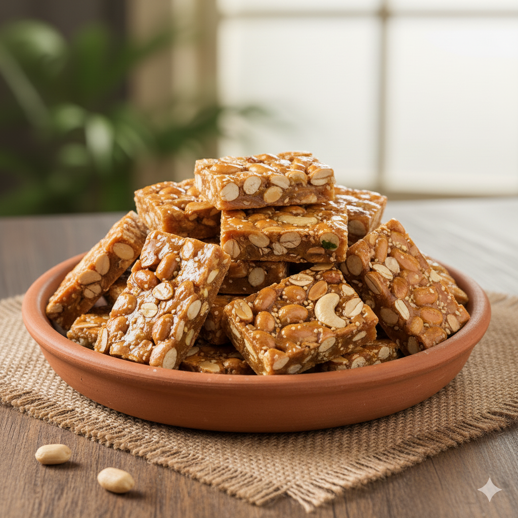 Peanut Jaggery Chikki (100gm)