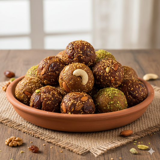 Dry-Fruits Ladoos (No Sugar)